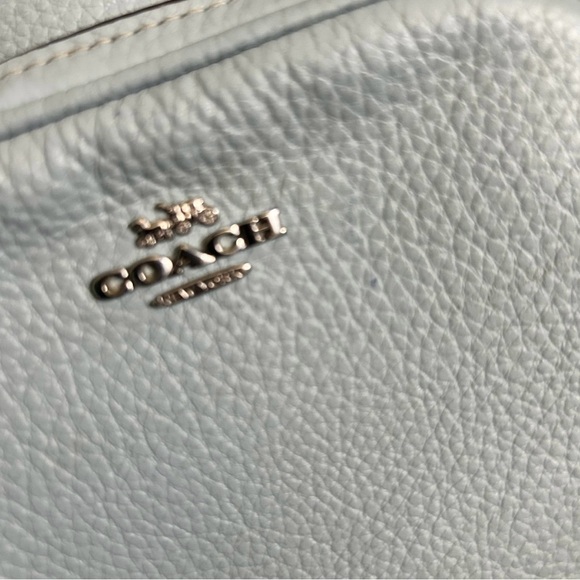 Coach Pebbled Leather Mini Court Backpack - Picture 12 of 13
